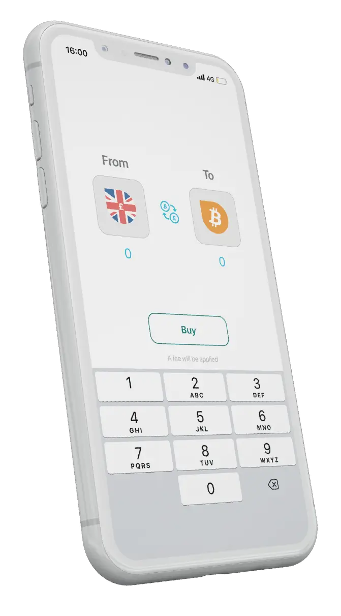 buy bitcoin on the CoinCorner app